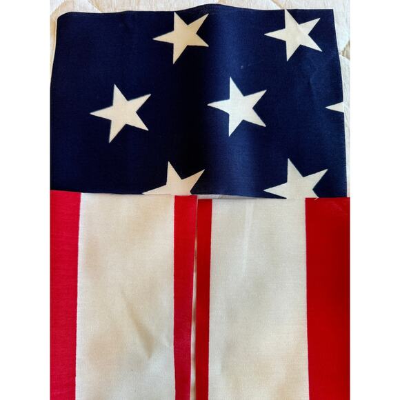 American Flag Pre-cut Fabric Pieces 130- 9 x 6 inches - Picture 2 of 4